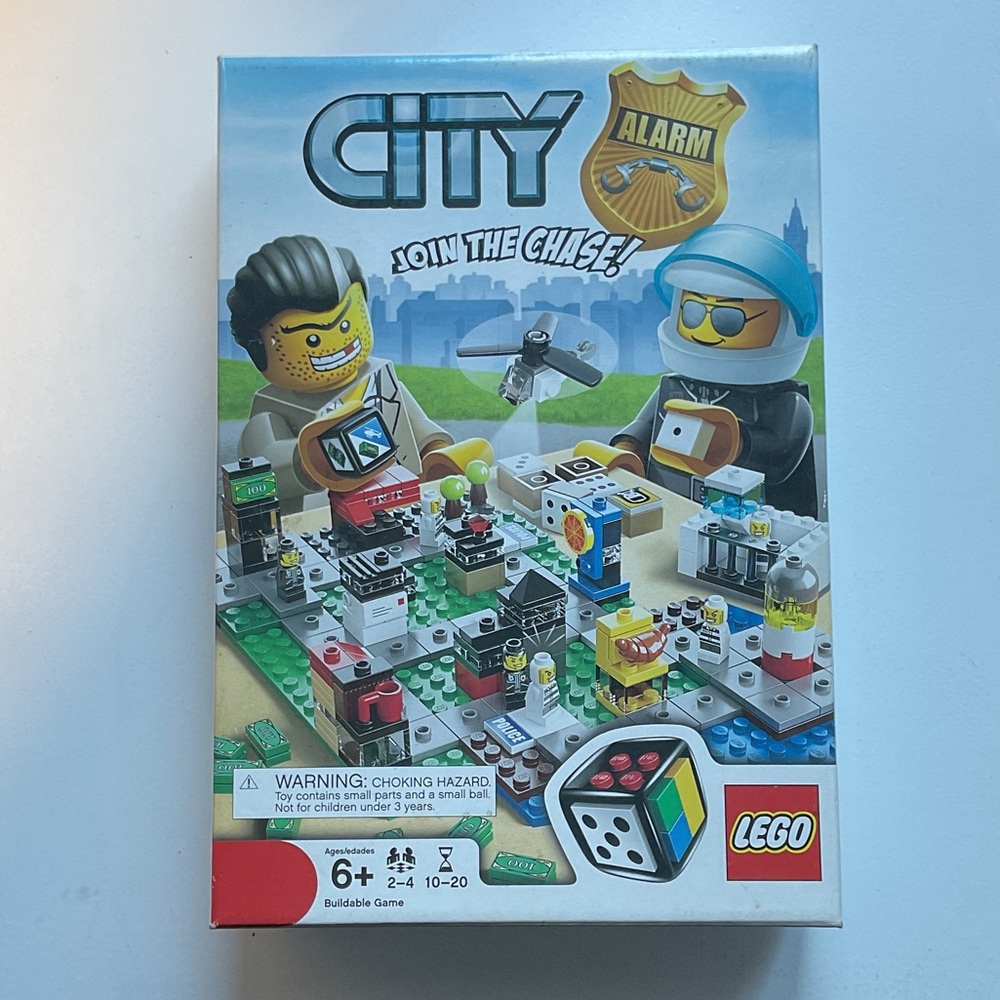 LEGO City Alarm Game with Colorful Pieces